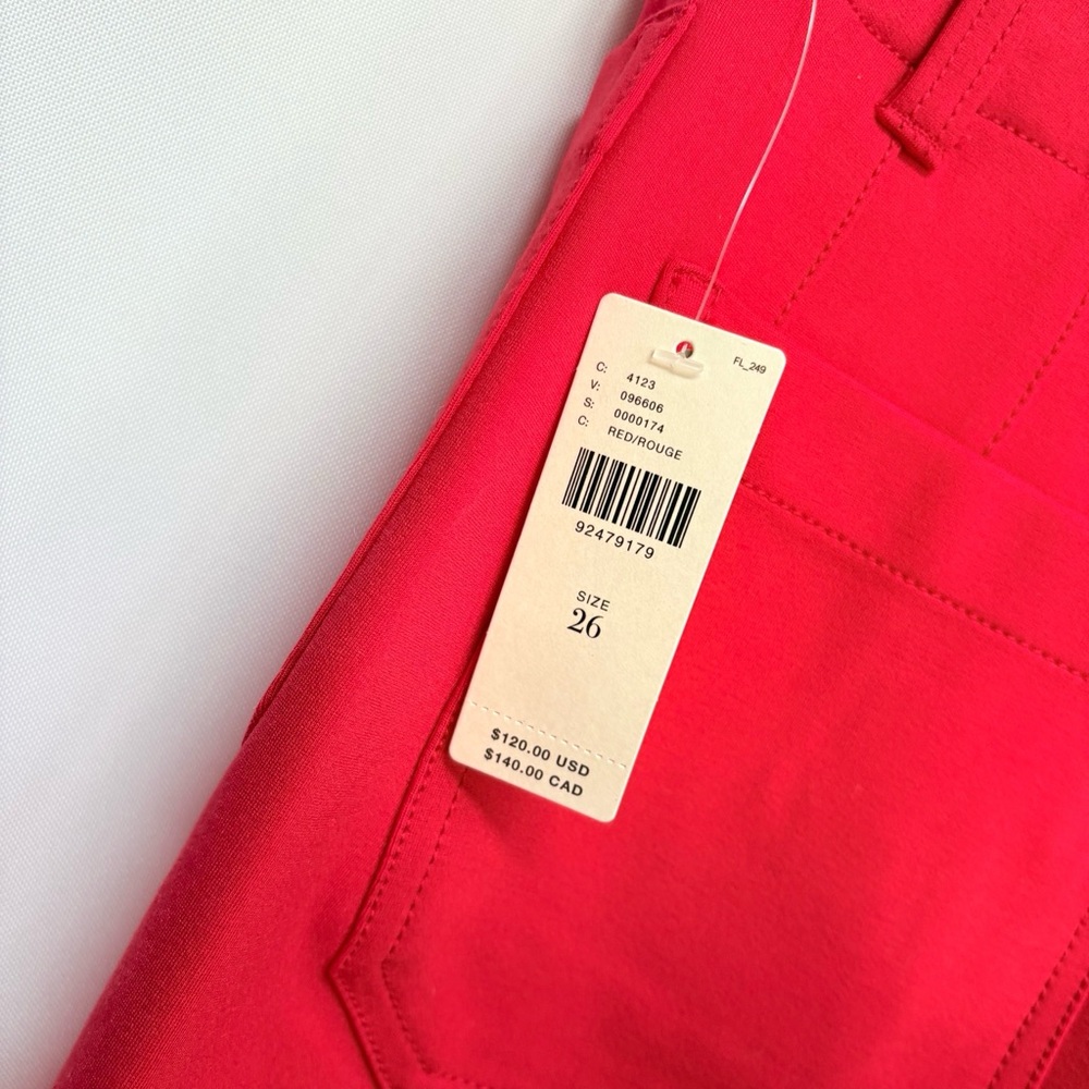 NWT Anthropologie Maeve The Colette Cropped Wide-Leg Pants Ponte Edition, 26 - Picture 12 of 13